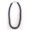 Image 2 : Beautiful Faceted Lapis Bead Necklace