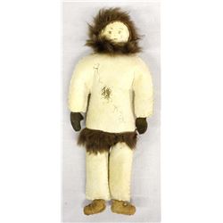 Alaskan Aleutian Islands Leather & Cloth Doll