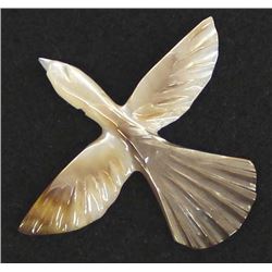 Zuni Carved Mother of Pearl Bird Fetish