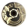Image 1 : 1997 Acoma ''Good Luck'' Sgraffito Pottery Seed Jar