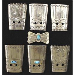 7 Native American Navajo Moccasin Embellishments