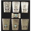 Image 1 : 7 Native American Navajo Moccasin Embellishments