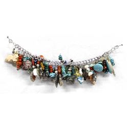 Southwestern Stacked Charm Bracelet