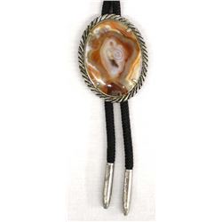 Southwestern Agate Bolo Tie
