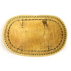 Native American Birch Bark Basket by Elsie Titus