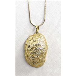 Crystal Geode Pendant Necklace