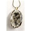 Image 2 : Crystal Geode Pendant Necklace