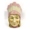 Image 1 : Antique Native American Chief’s Head Humidor