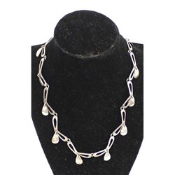 Vintage Taxco Sterling Silver Necklace