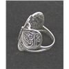 Image 2 : Sterling Silver Filigree Butterfly Ring, Sz 12.5