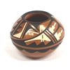 Image 1 : Native American Jemez Carved Pottery Melon Jar