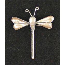 Navajo Pink Mother of Pearl Dragonfly Pin