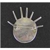 Image 2 : Sterling Silver Astonished Face Pin