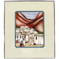 Yaqui Amado Maurilio Pena Print ''Por La Tarde''
