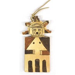 Historic Hopi Pottery Plaque by L. Shula