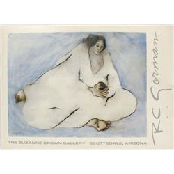 1978 Mother and Child Print by R.C. Gorman