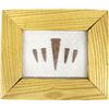 Image 1 : 5 Framed Arrowheads