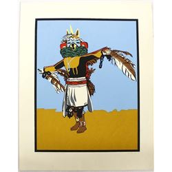 1974 Limited Edition Print ''Eagle Kachina Dancer''