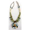 Image 2 : Santo Domingo Reversible Shell Pendant Necklace