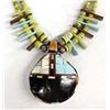 Image 3 : Santo Domingo Reversible Shell Pendant Necklace