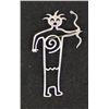 Image 1 : 1995 Navajo Sterling Silver Petroglyph Pin