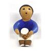 Image 1 : Taos Micaceous Clay Pottery Storyteller, Mirabel