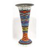 Image 1 : Hand Beaded Metal Vase by Kathy Kills Thunder