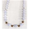 Image 1 : Blue Lace Agate Necklace