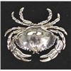 Image 1 : Sterling Silver Crab Pin Pendant