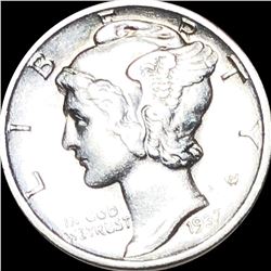 1937-D Mercury Silver Dime UNCIRCULATED