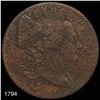 Image 1 : 1794 Liberty Cap Large Cent NICELY CIRCULATED