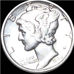 1936-S Mercury Silver Dime UNCIRCULATED