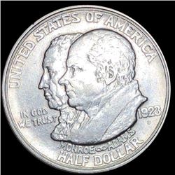 1923-S Monroe Half Dollar CLOSELY UNCIRCULATED