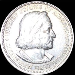 1893 Columbian Expo Half Dollar CLOSELY UNC