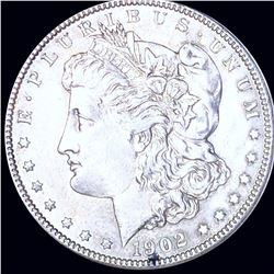 1902-O Morgan Silver Dollar NEARLY UNCIRCULATED