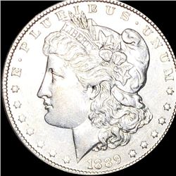 1889 Morgan Silver Dollar CLOSELY UNCIRCULATED