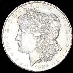 1889 Morgan Silver Dollar CLOSELY UNCIRCULATED