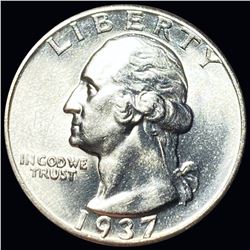 1937 Washington Silver Quarter UNCIRCULATED
