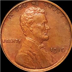 1910 Lincoln Wheat Penny CLOSELY UNCIRCULATED