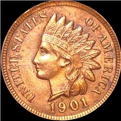 1901 Indian Head Penny CLOSELY UNCIRCULATED