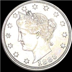 1883 Liberty Victory Nickel ABOUT UNCIRCULATED
