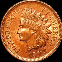1903 Indian Head Penny NEARLY UNCIRCULATED