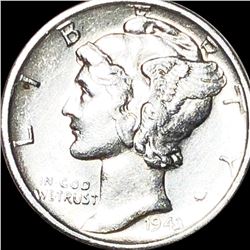 1943-D Mercury Silver Dime UNCIRCULATED