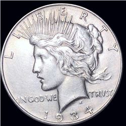 1934-D Silver Peace Dollar CLOSELY UNCIRCULATED