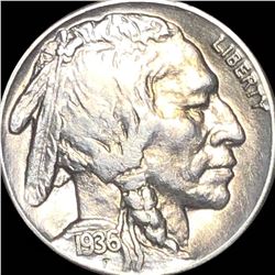 1936-S Buffalo Head Nickel LIGHTLY CIRCULATED