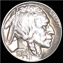 1936-S Buffalo Head Nickel LIGHTLY CIRCULATED