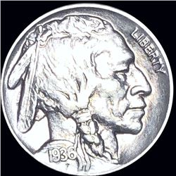 1936 Buffalo Head Nickel ABOUT UNCIRCULATED