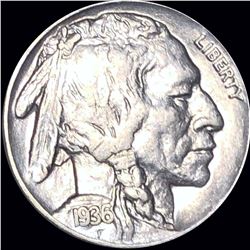 1936 Buffalo Head Nickel LIGHTLY CIRCULATED
