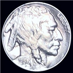 1936-S Buffalo Head Nickel LIGHTLY CIRCULATED