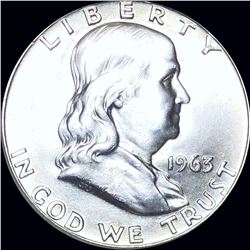 1963-D Franklin Half Dollar UNCIRCULATED